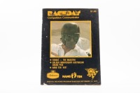 1978 HANG TEN 400: An official Program from the 1978 Hang Ten 400 of 10 September 1978 held at Sandown, program has autographs of Juan Manuel Fangio, Sir Jack Brabham and then Prime Minister, Malcolm Fraser