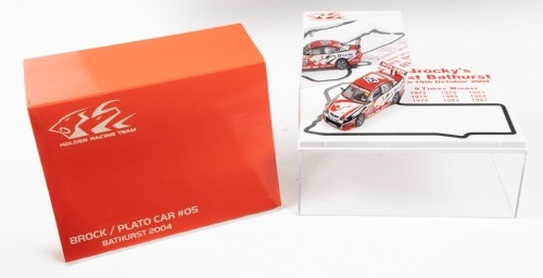 VY COMMODORE: A Biante Minicars, 1:64 scale, Holden Racing Team, Bathurst 2004, Holden VY Commodore, 'Brocky's Last Bathurst', car '05'