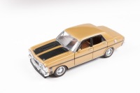 TRAX: A Trax, 1:24 scale, Ford Falcon XW GTHO Phase II in Grecian gold - 2