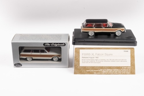145 · FORD: Two Trax, 1:43 scale, Ford Falcon models