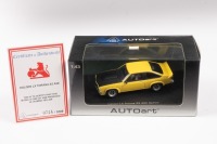 HOLDEN: An Autoart, 1;43 scale, Holden LX Torana A9X in Jasmine Yellow
