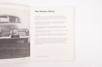HOLDEN: A late softcover 'The Holden Story' book by General Motors-Holden's Corporate Relations Department, comprising of model history and information from 1948-1977 - 2