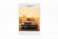 HOLDEN VH COMMODORE: A Holden VH Commodore SL/E A4 colour sales brochure, 1981. Features detailed photographs and specifications of the model.