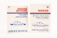 NISSAN SERVICE MANUALS: Two Nissan Skyline R31 and Pintara Australian delivered, Service manuals