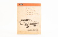 FALCON: A softcover 'XC Falcon, Falcon 500, Fairmont, Fairmont GXL' repair manual by Ford