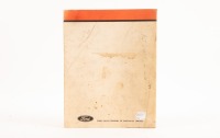 FALCON: A softcover 'XC Falcon, Falcon 500, Fairmont, Fairmont GXL' repair manual by Ford - 3