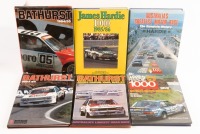 JAMES HARDIE: A selection of six James Hardie books including three assorted Bathurst annual hardcover 'Bathurst James Hardie 1000'