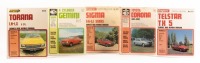 SERVICE MANUALS: A selection of service and repair manuals including 'Torana LH-LX 6 Cyl'