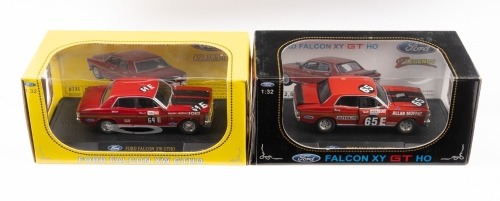 FORD: Two OZ Legends 1:32 scale models, Ford XY Falcon GT-HOs in race livery, both boxed