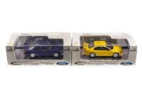 FORD: Two Classic Carlectables 1:43 scale models of the 2003 GT-P Sedan in Phantom & Acid Rush, both boxed