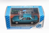FORD: A 1:43 scale model by Paradise Garage of the Ford EF Falcon Futura in Reef Green Metallic, complete with original packaging