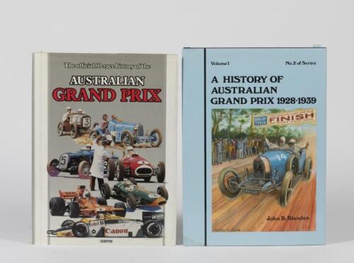 GRAND PRIX: Two hardcover books detailing the Grand Prix car and events