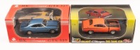 CHRYSLER & HOLDEN: Two OZ Legends 1:32 scale models, Holden HK Monaro GTS 327 and Chrysler Valiant Charger E38, both boxed