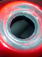 BSA: A possible reproduction BSA Spitfire steel fuel tank, thought to be an Indian reproduction [Updated Description] - 4