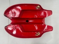 BSA: A possible reproduction BSA Spitfire steel fuel tank, thought to be an Indian reproduction [Updated Description] - 5