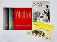 FORD: A group of three Sales Brochures for the V8 [Location: Sydney]