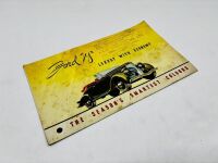 FORD: A group of three Sales Brochures for the V8 [Location: Sydney] - 8