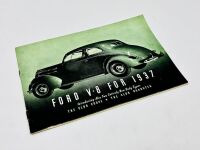 FORD: A group of four Sales Brochures for the 1937, 1938 and 1939 V8 models [Location: Sydney] - 6