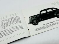 FORD: A group of four Sales Brochures for the 1937, 1938 and 1939 V8 models [Location: Sydney] - 7