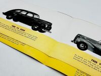 FORD: A group of four Sales Brochures for the 1937, 1938 and 1939 V8 models [Location: Sydney] - 14