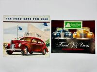 FORD: A pair of Sales Brochures for the 1940 model range [Location: Sydney]