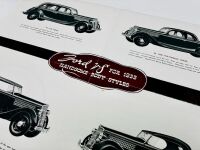 FORD: A group of three Sales Brochures for the 1934 and 1935 V8 models [Location: Sydney] - 4
