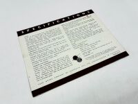 FORD: A group of three Sales Brochures for the 1934 and 1935 V8 models [Location: Sydney] - 5