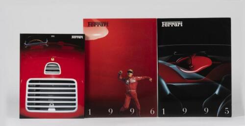 FERRARI: Three Ferrari Yearbooks, 1991, 1995 & 1996 Yearbooks