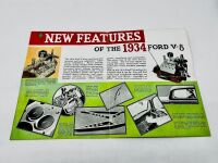 FORD: A group of three Sales Brochures for the 1934 and 1935 V8 models [Location: Sydney] - 7