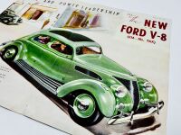 FORD: A group of three Sales Brochures for the V8 [Location: Sydney] - 3