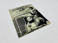 FORD: A group of three Sales Brochures for the V8 [Location: Sydney] - 5