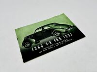 FORD: A group of three Sales Brochures for the V8 [Location: Sydney] - 7