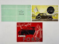FORD: A group of three Sales Brochures for the De-Luxe [Location: Sydney]