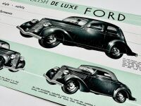 FORD: A group of three Sales Brochures for the De-Luxe [Location: Sydney] - 11