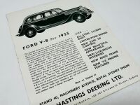 FORD: A group of three Sales Brochures for the 1935 V-8, the Rouge Plant and Ford Steel Construction [Location: Sydney] - 3