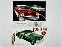 FORD: A pair of Sales Brochures for the 1953 Customline and 1958 Fairlane [Location: Sydney]