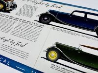 FORD: A pair of Sales Brochures featuring models from the 1930s and 1940s [Location: Sydney] - 10