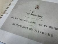 CADILLAC: A Sales Brochure featuring the 1941 model range [Location: Sydney] - 2