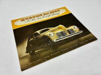 HUDSON: A pair of Sales Brochures featuring the model ranges for 1936 and 1940 [Location: Sydney] - 2