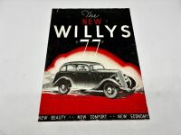 WILLYS: A pair of Sales Brochures featuring various models, in addition to a Service Book for 1952, 1953 and 1954 models [Location: Sydney] - 2