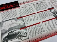 WILLYS: A pair of Sales Brochures featuring various models, in addition to a Service Book for 1952, 1953 and 1954 models [Location: Sydney] - 3
