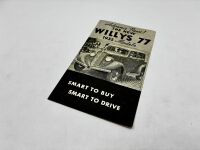 WILLYS: A group of four Sales Brochures featuring various models [Location: Sydney] - 12