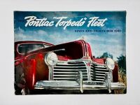 PONTIAC: A Sales Brochure featuring the 1941 Torpedo model range [Location: Sydney]