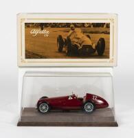 ALFA ROMEO: An interesting 1:24 scale Mebetoys 158 - 159 Alfetta in maroon