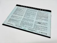 CHEVROLET: A pair of Sales Brochures featuring Standard and Master Deluxe models [Location: Sydney] - 6