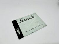 CHEVROLET: A pair of Sales Brochures featuring Standard and Master Deluxe models [Location: Sydney] - 7