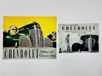CHEVROLET: A pair of Sales Brochures featuring Standard and Master Deluxe models [Location: Sydney]