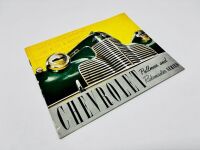 CHEVROLET: A pair of Sales Brochures featuring Standard and Master Deluxe models [Location: Sydney] - 2