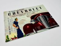 CHEVROLET: A pair of two Sales Brochures featuring Standard and Master Deluxe models [Location: Sydney] - 8