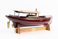 A c1990s Steamco 'Linda Marie' steam engine powered launch boat [Location: Melbourne] - 7